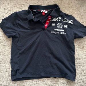 Women’s Cropped Polo Top